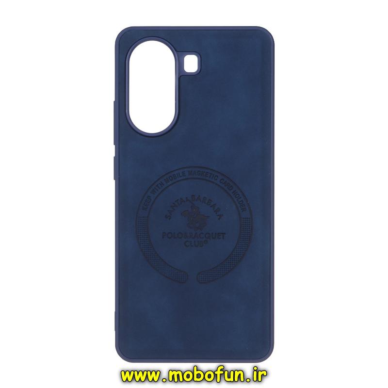 قاب گوشی Poco X7 Pro شیائومی اورجینال POLO پولو NEW CASE جیر درجه یک HARD طرح مگ سیف سرمه ای کد 76102