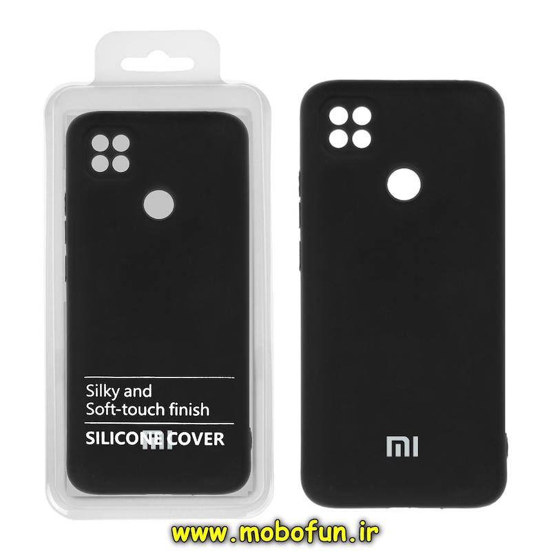 قاب گوشی Redmi 9C / Redmi 10A / Poco C3 شیائومی سیلیکونی های کپی زیربسته محافظ لنز دار مشکی کد 76120