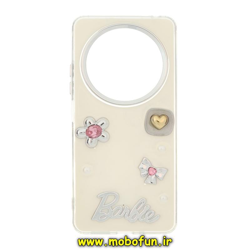 قاب گوشی Redmi 14C / Poco C75 / Redmi A4 شیائومی فانتزی برجسته رزینی Luxury Case لنز و دکمه کرومی کد 76184