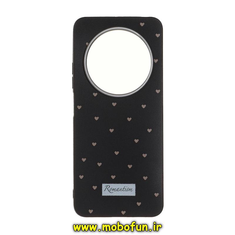 قاب گوشی Redmi 14C / Poco C75 / Redmi A4 شیائومی لدر دیزاین SOFT Lether Design فانتزی سیلیکونی طرح قلبی کد 76219