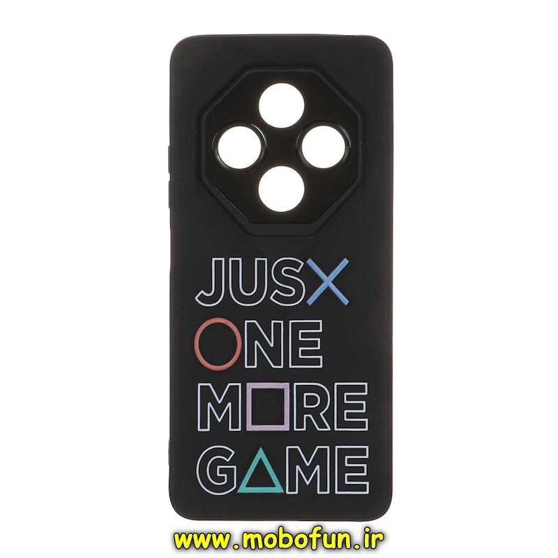 قاب گوشی Redmi 14C / Poco C75 / Redmi A4 شیائومی Porsche Design سیلیکونی ژله ای محافظ لنز دار فانتزی طرح گیمر مشکی کد 76236