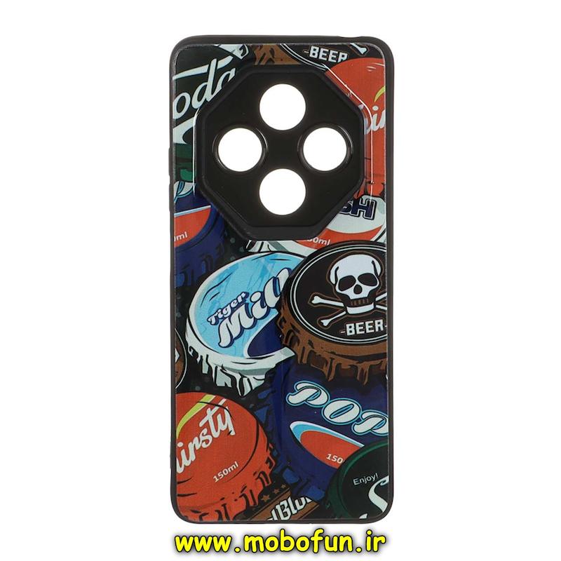 قاب گوشی Redmi 14C / Poco C75 / Redmi A4 شیائومی Porsche Design سیلیکونی ژله ای محافظ لنز دار فانتزی طرح اسپرت مشکی کد 76240