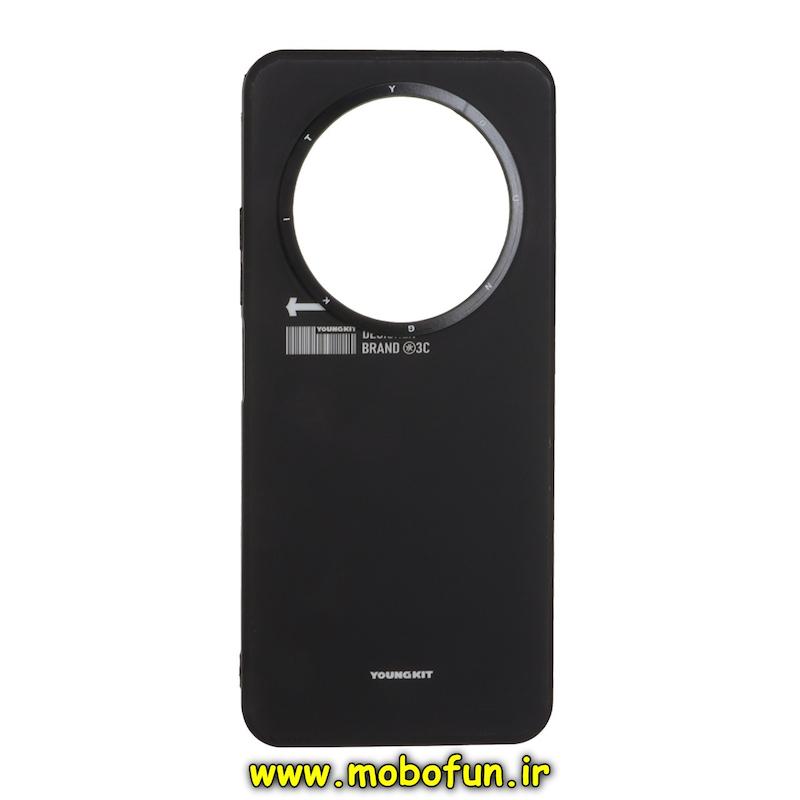قاب گوشی Redmi 14C / Poco C75 / Redmi A4 شیائومی طرح ضد ضربه مات یانگ کیت YoungKit مشکی کد 76251