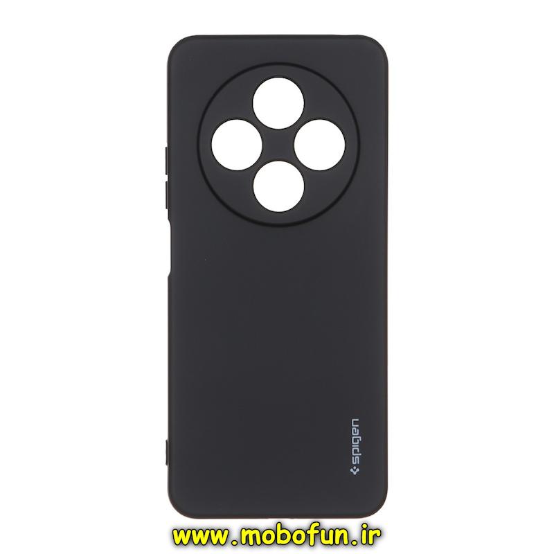 قاب گوشی Redmi 14C / Poco C75 / Redmi A4 شیائومی سیلیکونی ژله ای PC برند SPIGEN اسپیگن مشکی کد 76256