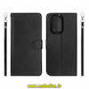 کیف گوشی Redmi A5 / Poco C71 شیائومی مگنتی طرح چرم کتابی بند دار چرمی مشکی کد 76330