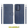 کیف گوشی Redmi A5 / Poco C71 شیائومی مگنتی طرح چرم کتابی بند دار چرمی سرمه ای کد 76331