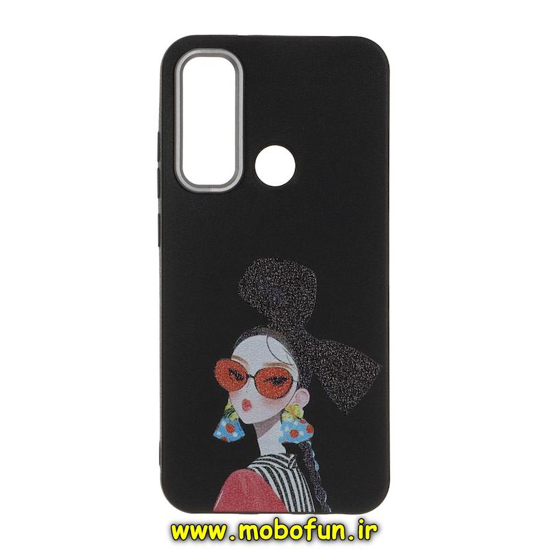 قاب گوشی Redmi Note 8 / Redmi Note 8 2021 شیائومی لدر دیزاین SOFT Lether Design فانتزی سیلیکونی طرح دخترونه کد 76339