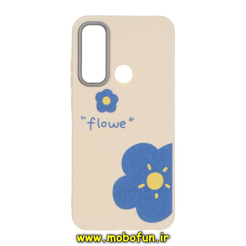قاب گوشی Redmi Note 8 / Redmi Note 8 2021 شیائومی لدر دیزاین SOFT Lether Design فانتزی سیلیکونی طرح گل زیبا کد 76347