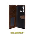 کیف گوشی Redmi Note 8T شیائومی مگنتی طرح چرم کتابی محافظ لنزدار بند چرمی قهوه ای کد 76392