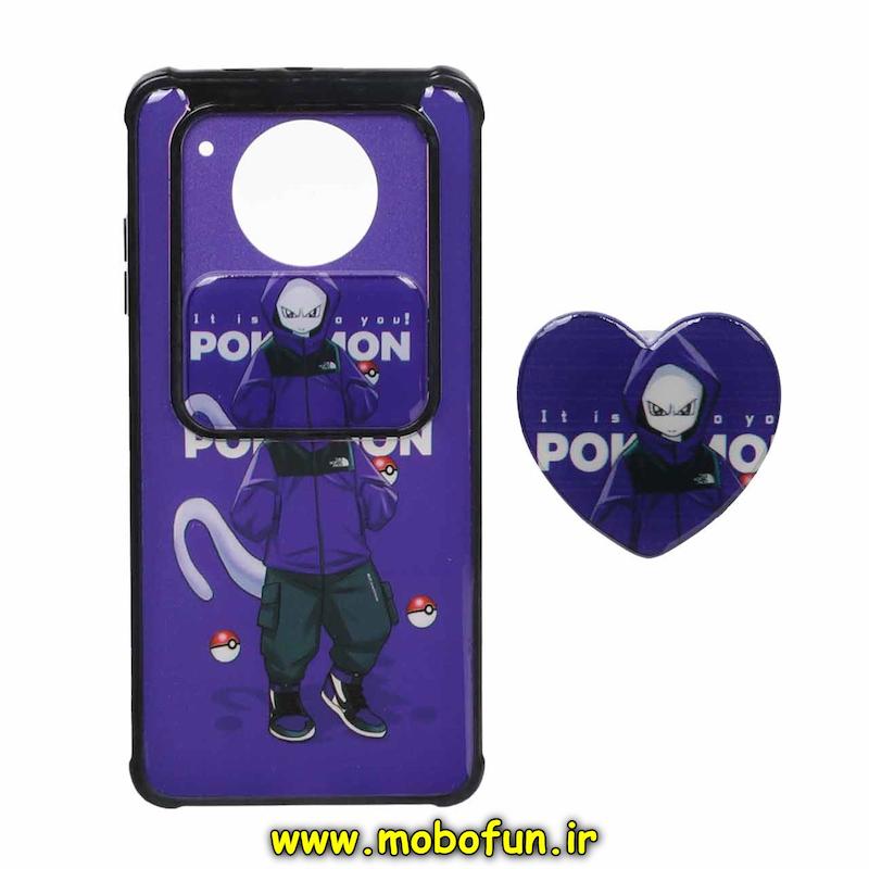 قاب گوشی Redmi Note 9T شیائومی طرح کارتونی پاپ سوکت دار ایربگ دار کپسولی محافظ لنزدار کشویی طرح اسپرت کد 76413