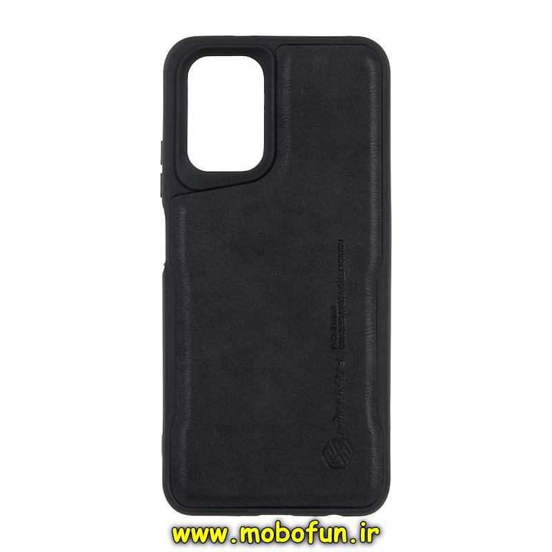 قاب گوشی Redmi Note 10 4G / Redmi Note 10s / Poco M5S شیائومی چرمی نیوزون کلاسیک نیلکین Nillkin مشکی کد 76438