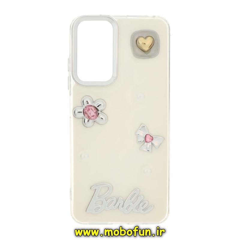 قاب گوشی Redmi Note 11 4G / Redmi Note 11S / Redmi Note 12S شیائومی فانتزی برجسته رزینی Luxury Case لنز و دکمه کرومی کد 76466