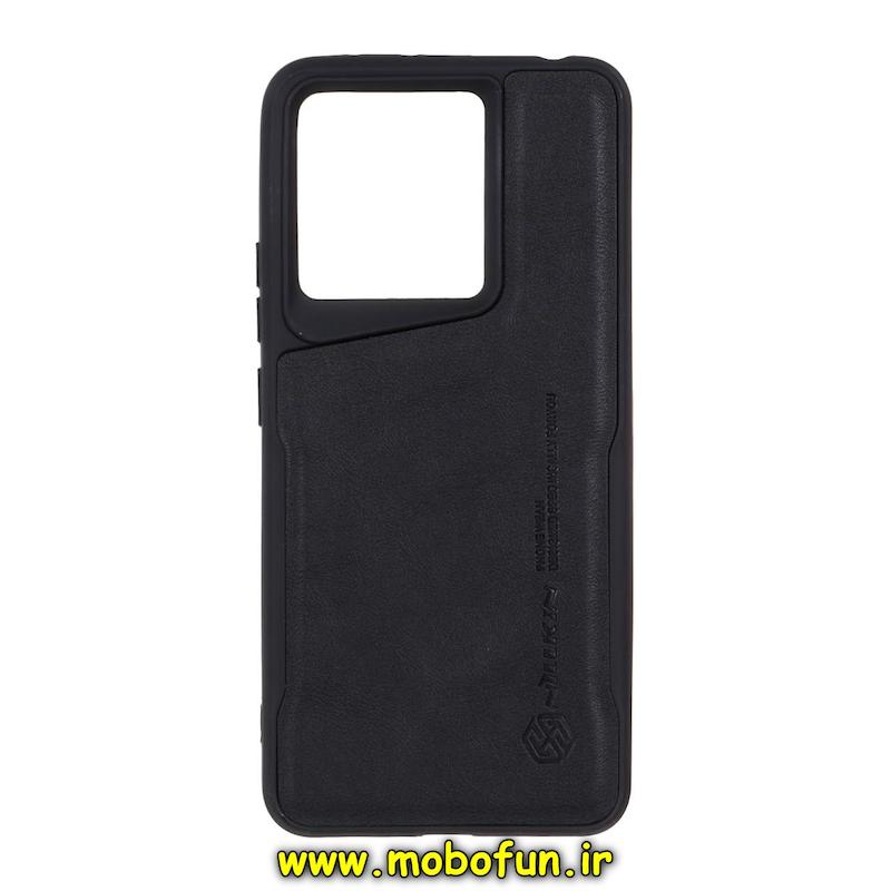 قاب گوشی Redmi Note 13 4G شیائومی چرمی نیوزون کلاسیک نیلکین Nillkin مشکی کد 76489