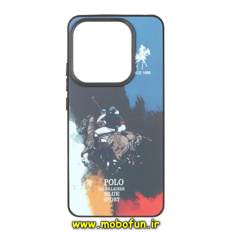 قاب گوشی Redmi Note 14 4G شیائومی پشت سخت مات طرح دار POLO کد 76630