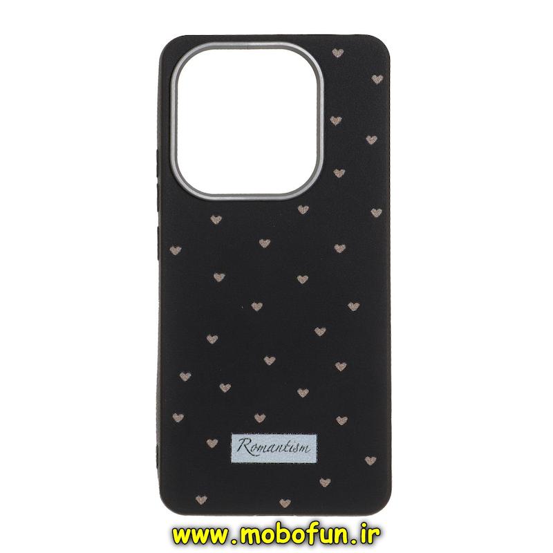 قاب گوشی Redmi Note 14 4G شیائومی لدر دیزاین SOFT Lether Design فانتزی سیلیکونی طرح قلبی کد 76662
