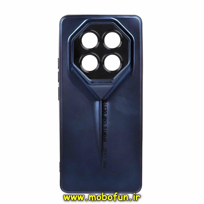 قاب گوشی Redmi Note 14 Pro 4G شیائومی سری Porsche Design پورش دیزاین Hard LUXURY محافظ لنز دار سرمه ای کد 76715