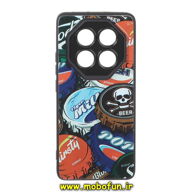 قاب گوشی Redmi Note 14 Pro 5G / Redmi Note 14 Pro Plus / Poco X7 شیائومی Porsche Design سیلیکونی ژله ای محافظ لنز دار فانتزی طرح اسپرت مشکی کد 76745