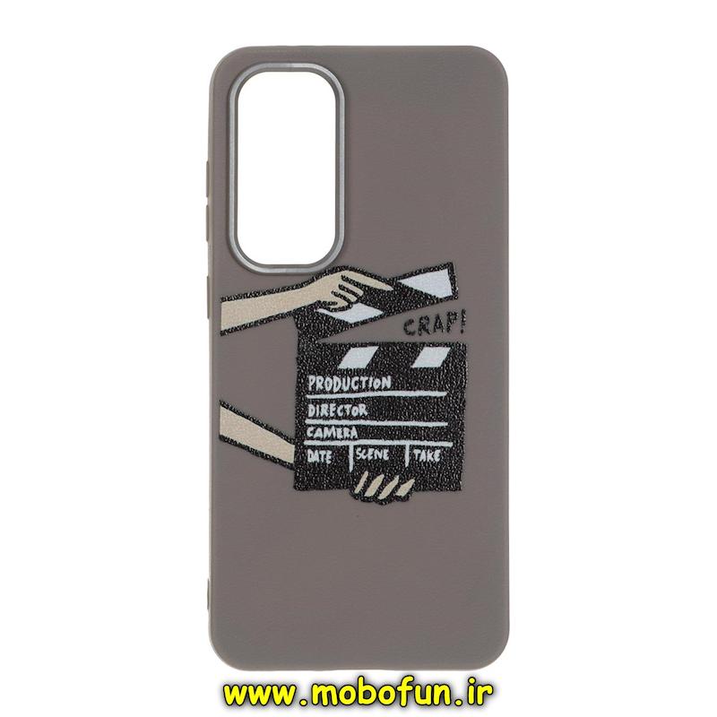 قاب گوشی Galaxy S24 FE سامسونگ لدر دیزاین SOFT Lether Design فانتزی سیلیکونی طرح کات کد 76852