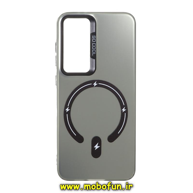 قاب گوشی Galaxy S24 FE سامسونگ So CooL اورجینال طرح مگ سیف اسپرت مشکی کد 76903