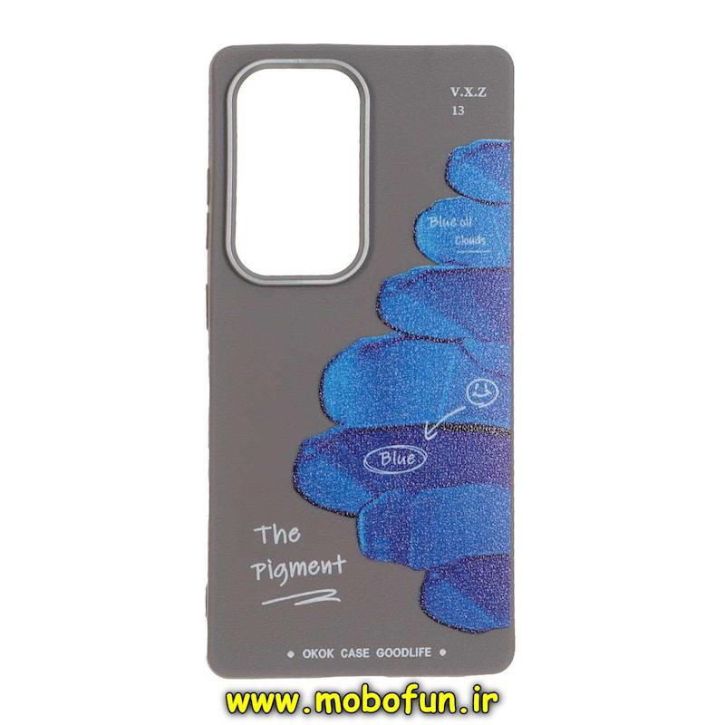 قاب گوشی Galaxy S25 Ultra سامسونگ لدر دیزاین SOFT Lether Design فانتزی سیلیکونی طرح کلاسیک کد 76970