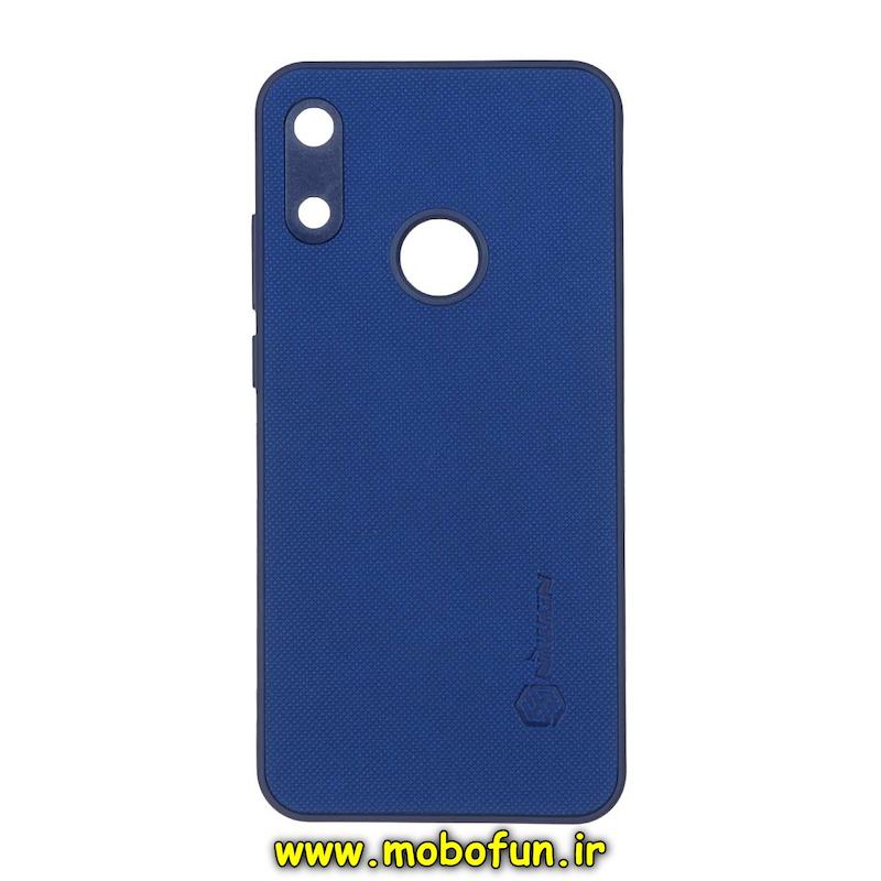 قاب گوشی Y6 2019 / Y6 Prime 2019 / Y6S / Honor 8A هوآوی اورجینال چرمی سخت Hard سوزنی نیلکین NILLKIN محافظ لنزدار سرمه ای کد 77043