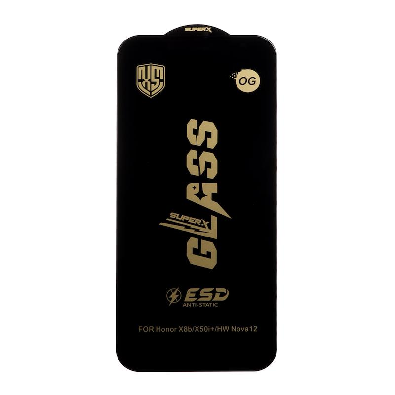 گلس گوشی Honor X8B / Nova 12 آنر شیشه ای OG Glass سری آنتی استاتیک Super X ESD اورجینال کد 77142