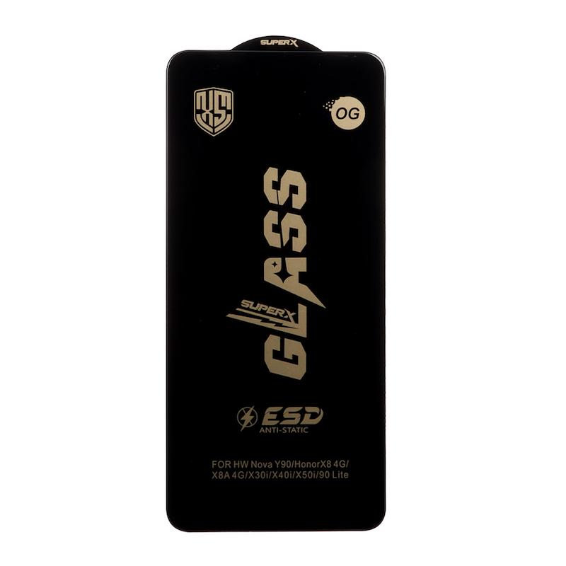گلس گوشی Huawei Nova Y90 / Honor X8 4G / X8A / Honor 90 Lite هوآوی شیشه ای OG Glass سری آنتی استاتیک Super X ESD اورجینال کد 77151