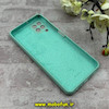 قاب گوشی Galaxy A22 4G / M32 4G سامسونگ سیلیکونی اورجینال پاک کنی درجه یک زیربسته سبزآبی کد 90018