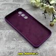 قاب گوشی Galaxy A35 سامسونگ سیلیکونی اورجینال پاک کنی درجه یک زیربسته بنفش کد 90025