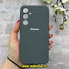 قاب گوشی Galaxy A35 سامسونگ سیلیکونی اورجینال پاک کنی درجه یک زیربسته خاکستری کد 90035