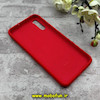قاب گوشی Galaxy A30S / Galaxy A50S / Galaxy A50 سامسونگ سیلیکونی اورجینال پاک کنی درجه یک زیربسته قرمز کد 90044