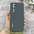 قاب گوشی Honor 90 هوآوی سیلیکونی اورجینال پاک کنی درجه یک زیربسته خاکستری کد 90088