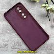 قاب گوشی Honor 90 هوآوی سیلیکونی اورجینال پاک کنی درجه یک زیربسته زرشکی کد 90089