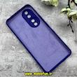 قاب گوشی Honor 90 هوآوی سیلیکونی اورجینال پاک کنی درجه یک زیربسته بنفش تیره کد 90095