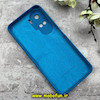 قاب گوشی Honor 90 Lite آنر سیلیکونی اورجینال پاک کنی درجه یک زیربسته آبی کد 90097