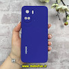 قاب گوشی Honor 90 Lite آنر سیلیکونی اورجینال پاک کنی درجه یک زیربسته بنفش تیره کد 90100