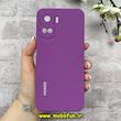 قاب گوشی Honor 90 Lite آنر سیلیکونی اورجینال پاک کنی درجه یک زیربسته بنفش کد 90102