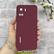 قاب گوشی Honor 90 Lite آنر سیلیکونی اورجینال پاک کنی درجه یک زیربسته زرشکی کد 90104