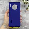 قاب گوشی Mate 30 Pro هوآوی سیلیکونی اورجینال پاک کنی درجه یک زیربسته بنفش تیره کد 90121
