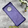 قاب گوشی Mate 30 Pro هوآوی سیلیکونی اورجینال پاک کنی درجه یک زیربسته بنفش تیره کد 90121