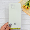 قاب گوشی Mi 11 Lite 4G / Mi 11 Lite 5G / Mi 11 Lite Ne شیائومی سیلیکونی اورجینال پاک کنی درجه یک زیربسته سفید کد 90156
