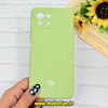 قاب گوشی Mi 11 Lite 4G / Mi 11 Lite 5G / Mi 11 Lite Ne شیائومی سیلیکونی اورجینال پاک کنی درجه یک زیربسته سبز کد 90166