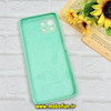 قاب گوشی Mi 11 Lite 4G / Mi 11 Lite 5G / Mi 11 Lite Ne شیائومی سیلیکونی اورجینال پاک کنی درجه یک زیربسته سبزآبی کد 90168