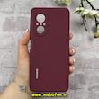 قاب گوشی Huawei Nova 9 SE / Honor 50 SE هوآوی سیلیکونی اورجینال پاک کنی درجه یک زیربسته زرشکی کد 90190