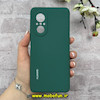 قاب گوشی Huawei Nova 9 SE / Honor 50 SE هوآوی سیلیکونی اورجینال پاک کنی درجه یک زیربسته سبز تیره کد 90197