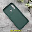 قاب گوشی Huawei P30 Lite هوآوی سیلیکونی اورجینال پاک کنی درجه یک زیربسته سبز تیره کد 90210