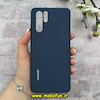 قاب گوشی Huawei P30 Pro هوآوی سیلیکونی اورجینال پاک کنی درجه یک زیربسته سرمه ای کد 90211