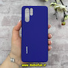 قاب گوشی Huawei P30 Pro هوآوی سیلیکونی اورجینال پاک کنی درجه یک زیربسته بنفش تیره کد 90219