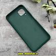 قاب گوشی Huawei Nova 7i هوآوی سیلیکونی اورجینال پاک کنی درجه یک زیربسته سبز تیره کد 90228