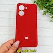 قاب گوشی Poco X7 Pro شیائومی سیلیکونی اورجینال پاک کنی درجه یک زیربسته قرمز کد 90246